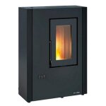 Nordica extraflame po�le � granul�s de bois 7kw noir - luisella5. 0maxinoir