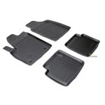 Tapis de sol en caoutchouc tpe - norm liners - fiat 500 - antidrapant - rsistant - toutes saisons