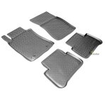 Norm liners tapis de sol en caoutchouc tpe toutes saisones pour mercedes e classe w211 / s211 2001 - ...
