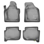 Norm liners tapis de sol en caoutchouc tpe toutes saisones pour volkswagen touran 1 2003 - 2015