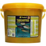 Nourriture en flocons - tropical - tanganyika 5l - krill & seiche - spiruline - vitamine c