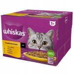 Nourriture humide pour chats - whiskas - multipack 1 + - volaille en sauce - 24 x 85 g