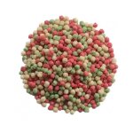 Nourriture pour poissons - mix pellets multicolores - 15 l