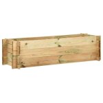 Nouveau bo�te � fleurs jardin - jardini�re sur�lev�e de l�gumes - bois de pin impr�gn� 120 cm deco ft5609293 ...