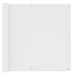 Nouveau brise vue anti - uv - bmd - Écran de balcon blanc 90x500 cm tissu oxford deco - v3288438 Nouveau brise vue anti - uv - bmd - Écran de balcon blanc 90x500 cm tissu oxford deco - v3288438