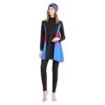 Nouveau burkini et maillot de bain ecelen pour femmes musulmanes - maillot de bain à capuche imprimé ... Nouveau burkini et maillot de bain ecelen pour femmes musulmanes - maillot de bain à capuche imprimé ...