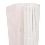 Nouveau clture dextrieur - bmd - rsistive - clture de jardin double face 90 x 300 cm blanc belle ...