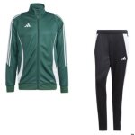 Jogging - adidas - aerodry - vert et noir - respirant - manches longues