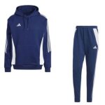 Nouveau jogging survetement en polaire a capuche adidas bleu marine enfant Nouveau jogging survetement en polaire a capuche adidas bleu marine enfant
