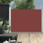 Nouveau paravent store brise vue anti - uv - bmd - auvent lat�ral r�tractable de patio 120x500 cm marron ...