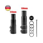 Nouveau rehausseur de guidon de vlo en aluminium extension de potence de fourche en aluminium