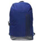 Sac  dos - adidas - class bleu - 3 bandes - rembourr - poches multiples - 100% polyester