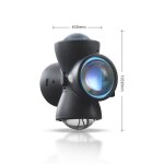 Nouvelle lumire murale smart sense petite lumire de nuit lever de nuit bascule de passage rechargeable ...