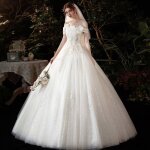 La nouvelle robe de marie ciel toil decelen - lgante robe de marie franaise de rve de style fort ...