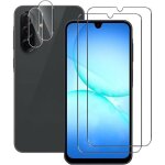 Compatible samsung galaxy a17 4g / 5g - pack de 2 films verre tremp� protection �cran et 2 protection ...