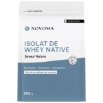 - novoma isolat de whey native - nature poudre 900 g (saveur : nature / neutre)
