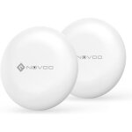 Novoo smart tag bluetooth compatible apple & google find my alarme 80db ipx5 �tanche pile rempla�able ...
