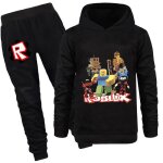 Nsemble roblox gar�on sweat � capuche + pantalon jogging tenue d�contract�e gamer cadeau fan de jeux ...