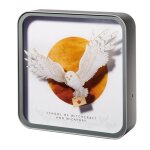 Numskull - harry potter - hedgwig avec lettre - lampe de bureau 3d