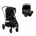 Nuna - poussette duo triv lx + si�ge auto arra flex caviar