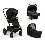 Nuna - poussette trio mixx next + si�ge auto pipa next + nacelle mixx next caviar