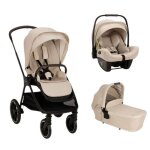 Nuna - poussette trio triv lx + si�ge auto pipa next + nacelle lytl biscotti