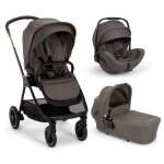 Nuna - poussette trio triv next + si�ge auto arra flex + nacelle lytl thunder