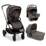 Nuna - poussette trio triv next + si�ge auto pipa next + nacelle lytl thunder