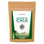 Graines de chia bio - riche en oméga 3 source de fibres & protéines végétales - 1kg - nutri&co Graines de chia bio - riche en oméga 3 source de fibres & protéines végétales - 1kg - nutri&co