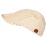 - nyls cration - beret casquette beige coton sportswear ete tendance revyk - m - beige