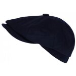 - nyls cr�ation - beret casquette gavroche bleue marine feutre tradition anster - bleu