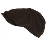 - nyls cr�ation - beret casquette gavroche marron chocolat feutre tradition anster - marron