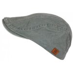 - nyls cr�ation - beret casquette grise en coton sportswear ete tendance revyk - m - gris