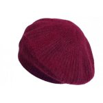 - nyls cration - bonnet bret angora rouge en laine douce et tendance angela - rouge
