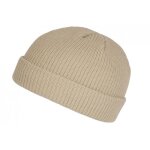 - nyls cr�ation - bonnet docker beige en laine mode marin miki hiver tytouan - beige