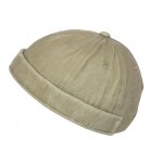 - nyls cration - bonnet docker vert en coton style miki marin kyroak - vert