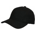 - nyls cration - casquette baseball laine noire chaude tendance tradition narva - noir