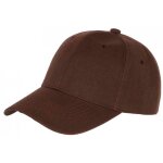 - nyls cr�ation - casquette baseball marron fonce tendance - marron