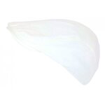 - nyls cr�ation - casquette beret blanc en coton tendance sport chic pivyk - blanc