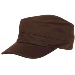 - nyls cr�ation - casquette militaire marron armee cubaine kastro - marron