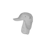 - nyls cration - casquette protege nuque grise en coton saharienne nedeyv - gris