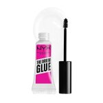 Gel � sourcils fixateur - nyx professional makeup - the brow glue - 5g - transparent - vegan