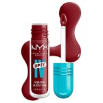 Nyx professional makeup lip iv gloss jusqu� 12h dhydratation hautement pigment� fini brillant cranberry ...