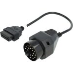 Obd2 câble adaptateur 20pin bmw ediabas à 16 pin appareil de diagnostic obd adapté aux anciens modèles ... Obd2 câble adaptateur 20pin bmw ediabas à 16 pin appareil de diagnostic obd adapté aux anciens modèles ...