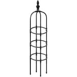 Ob�lisque de plantes de jardin treillis de jardin d?ob�lisque de tour en m�tal pour vignes grimpantes ...