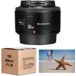 Objectif 50mm f / 1. 8 - yongnuo - af / mf - canon ef - grande ouverture