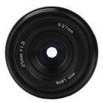 Objectif grand angle f1. 8 cctv c de 25mm pour sony nikon canon dslr (noir)