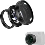 Objectif grand angle et macro freewell 2 - en - 1 pour fuji x100vi / x100v - noir