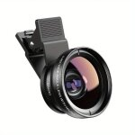 Objectif telephone portable universels 2 en 1 objectif pour tlphone macro 125 x objectif grand angle ...