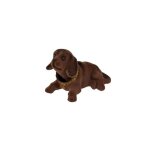 Objet de décoration / chien hochant la tête pour tableau de bord voiture - couleur:marron foncé - the ... Objet de décoration / chien hochant la tête pour tableau de bord voiture - couleur:marron foncé - the ...